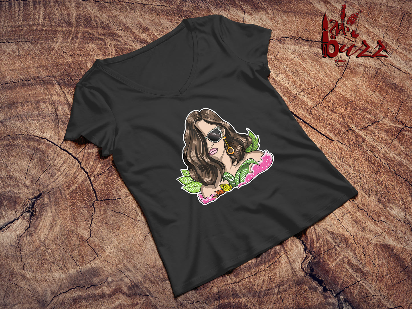 Hawai Girl printed tshirt