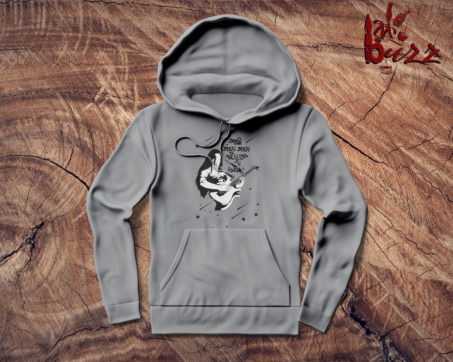 Taray taray rotiye debo Bengali captioned Hoodies