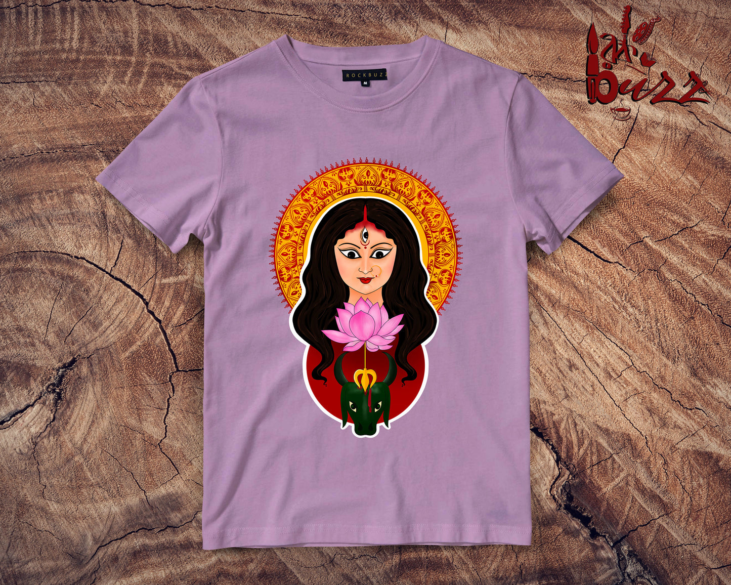 MohishasuraMordini Durga printed tshirt