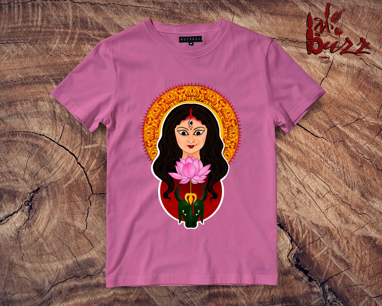 MohishasuraMordini Durga printed tshirt