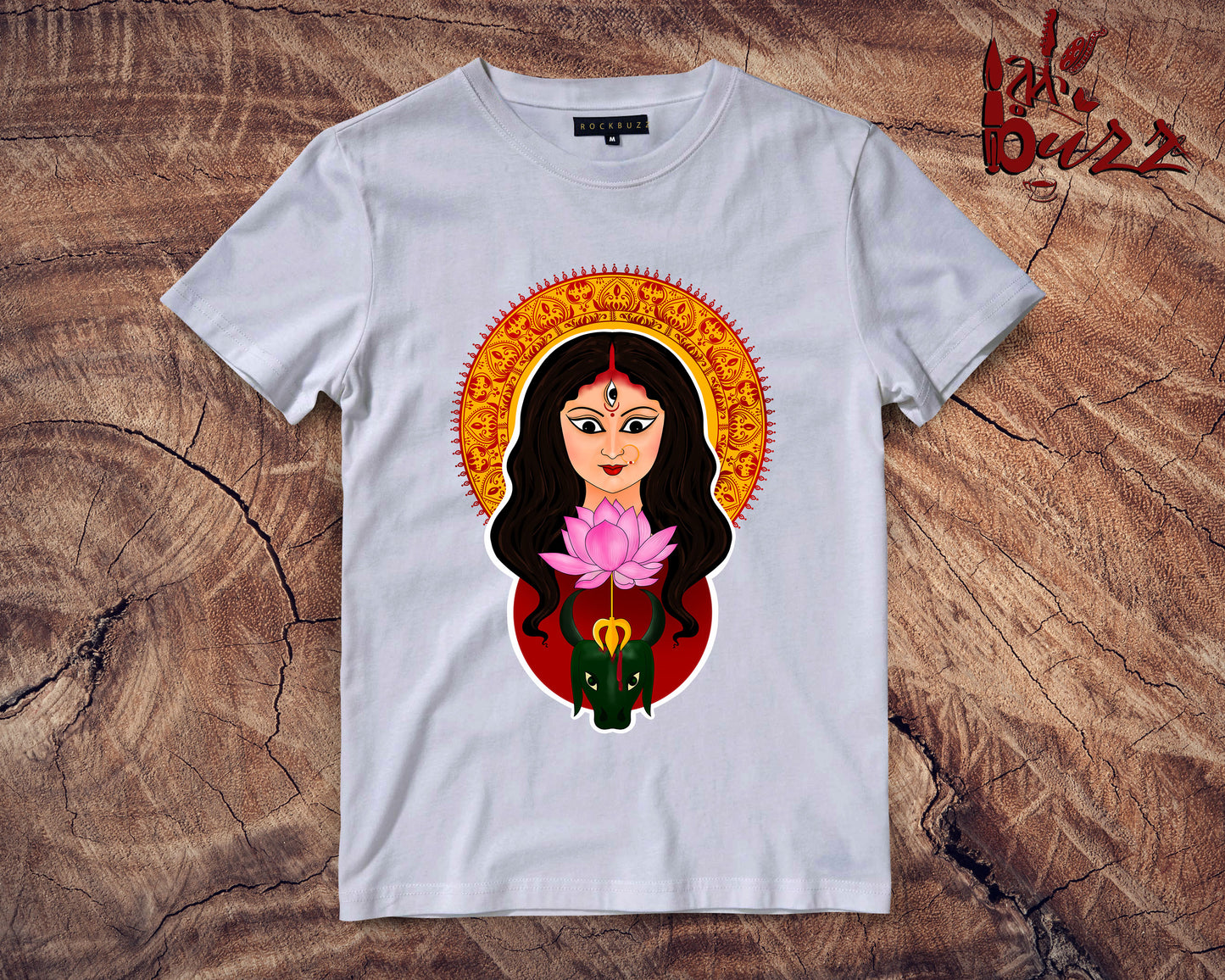 MohishasuraMordini Durga printed tshirt