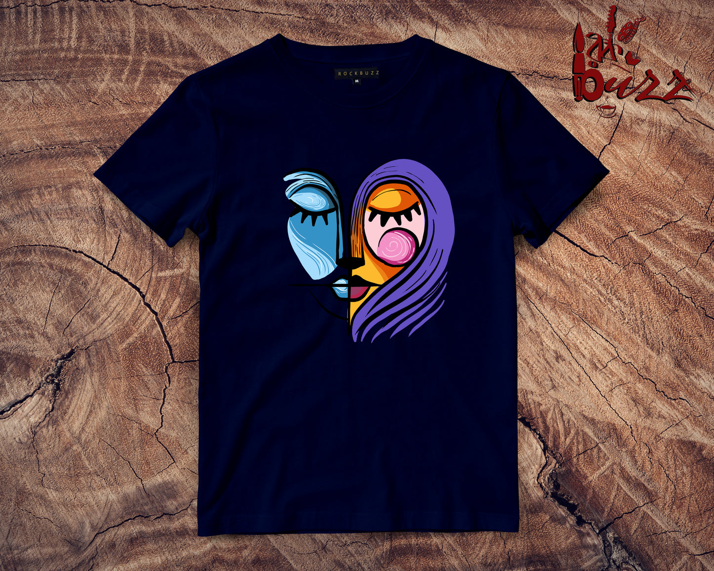 Face Abstract deisgn T- shirt