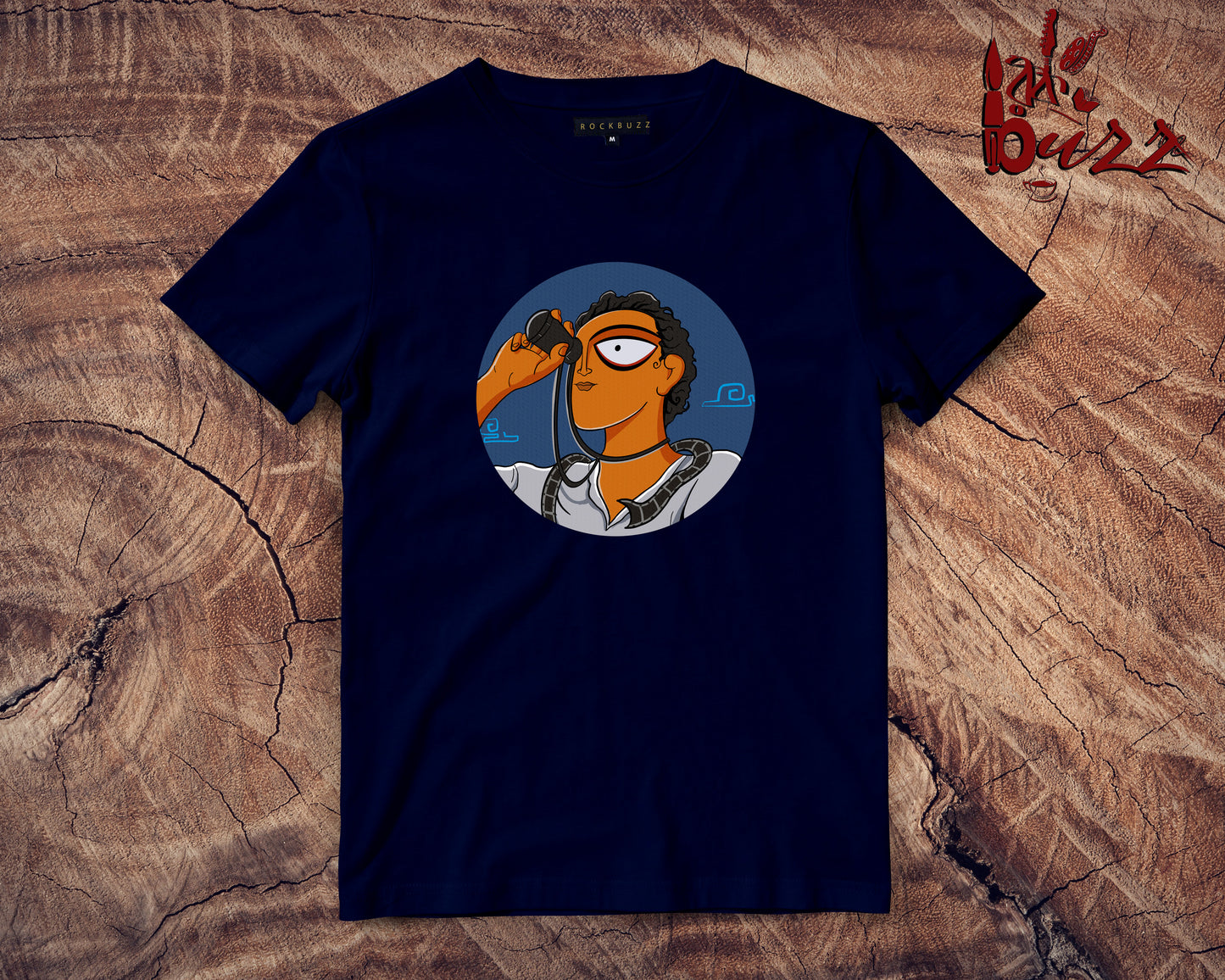 Satyajit Ray printed tshirt (Copy)