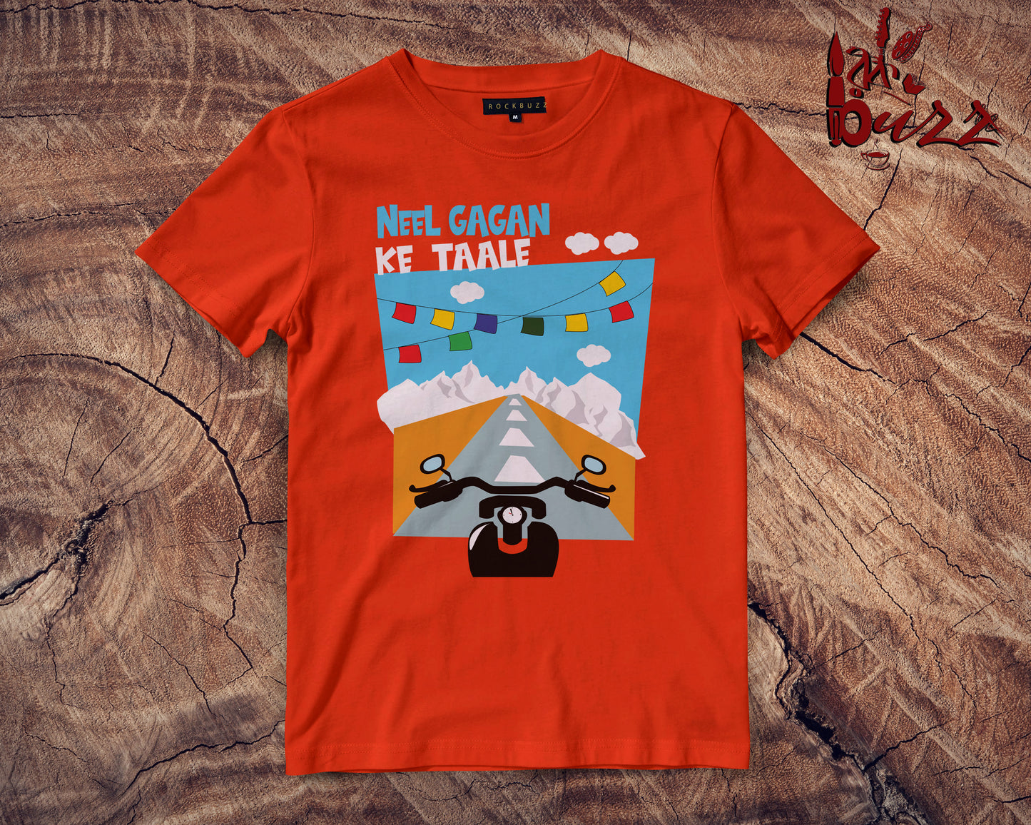 Neel Gagan Ke taale printed unisex and ladies Tshirt