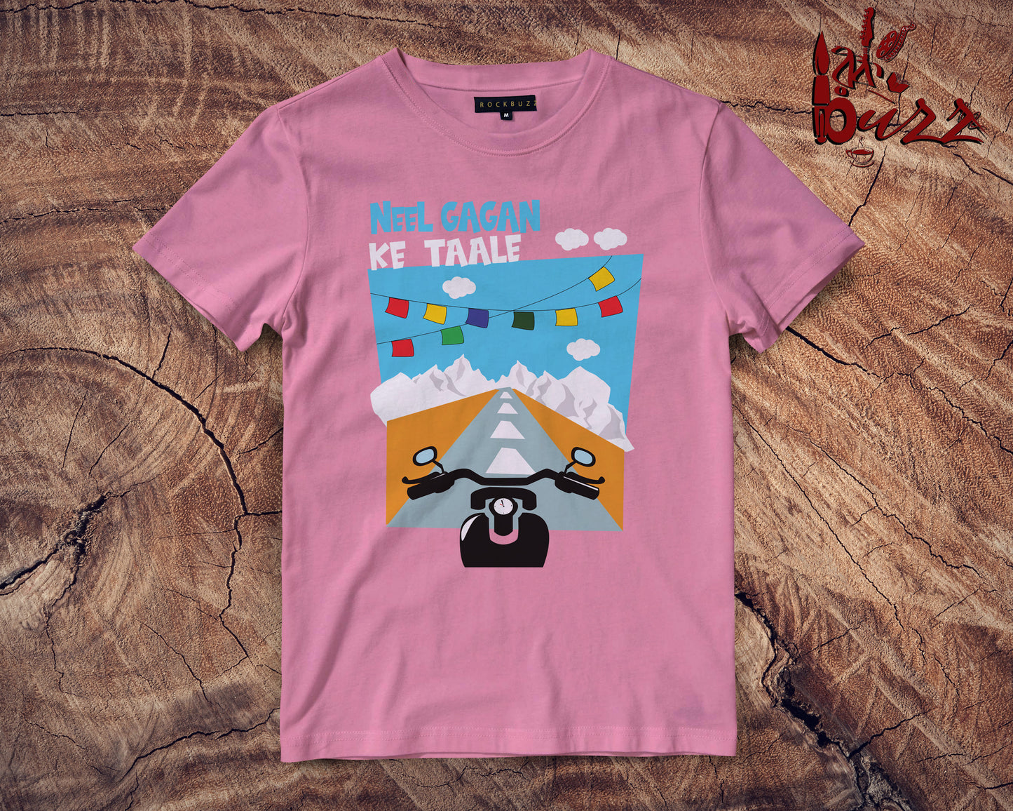 Neel Gagan Ke taale printed unisex and ladies Tshirt