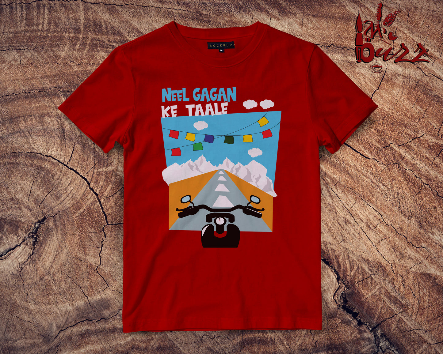 Neel Gagan Ke taale printed unisex and ladies Tshirt