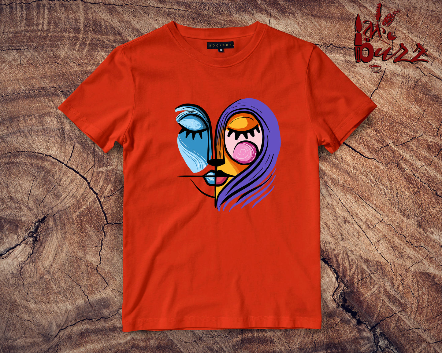 Face Abstract deisgn T- shirt