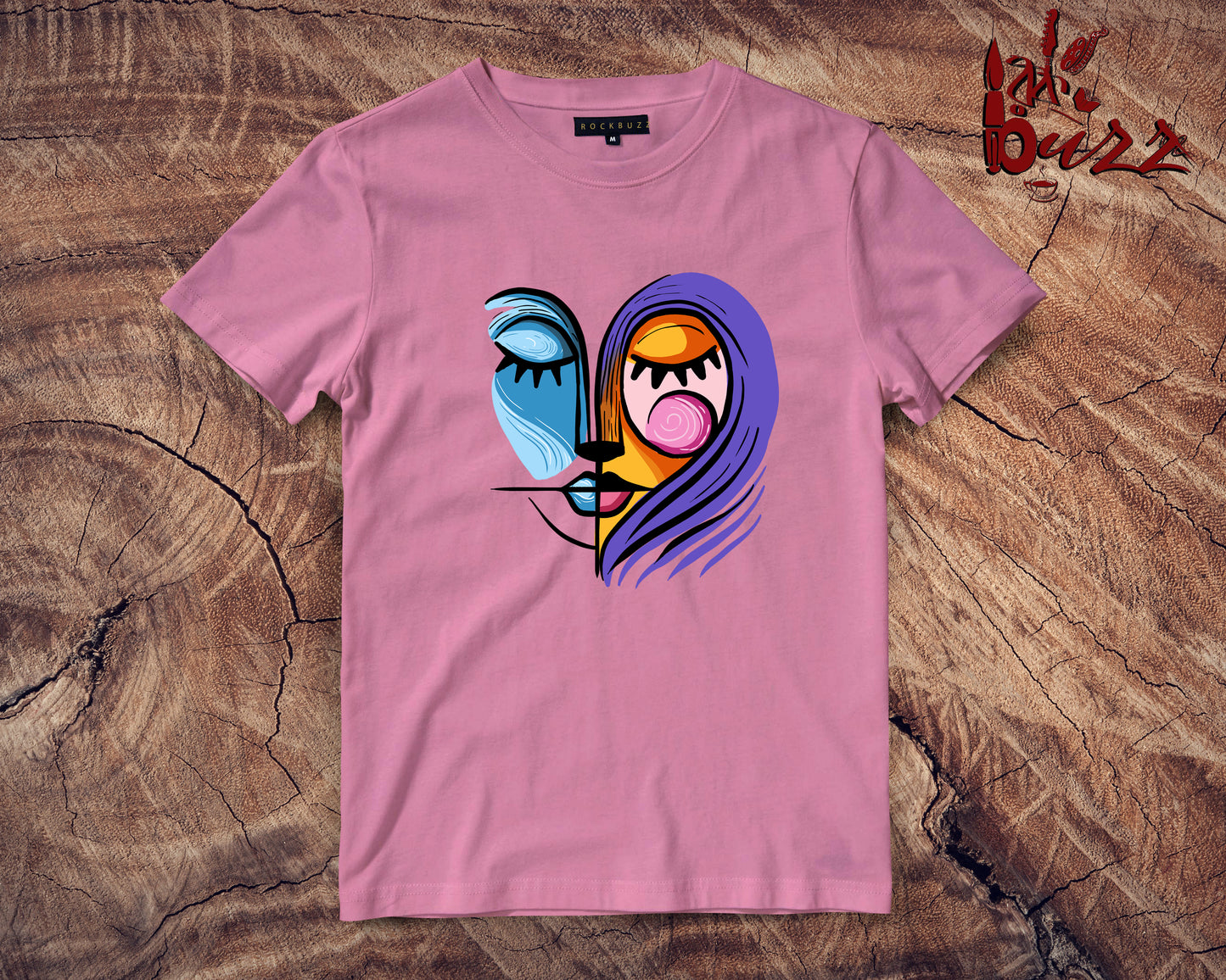 Face Abstract deisgn T- shirt