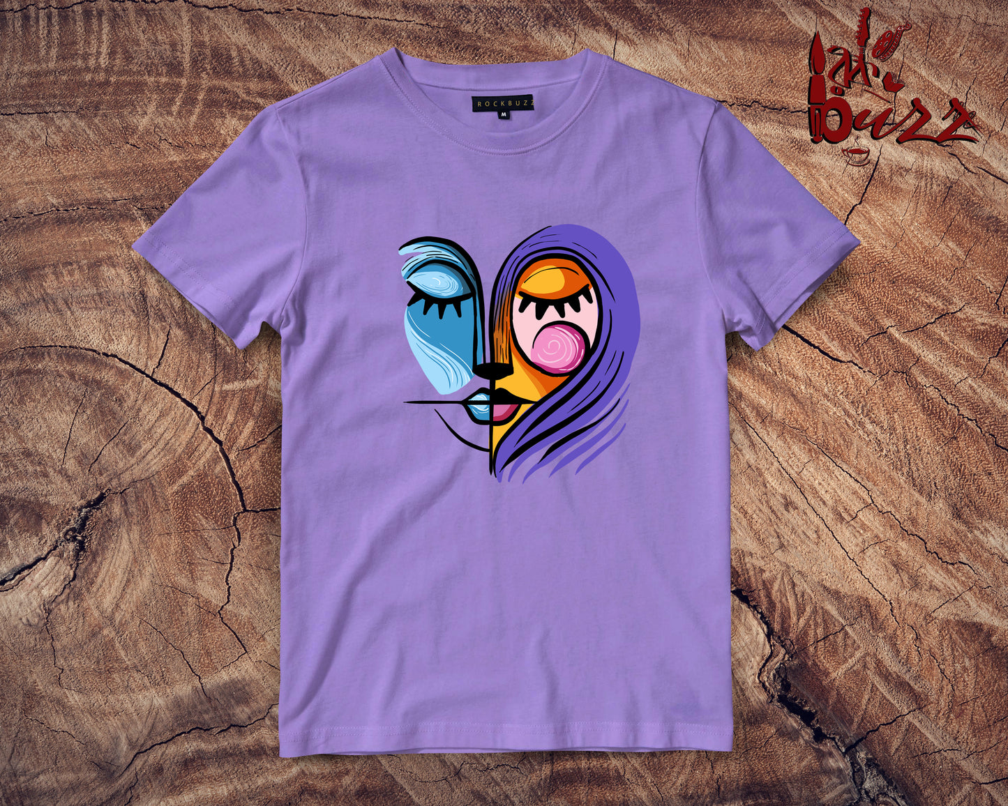 Face Abstract deisgn T- shirt