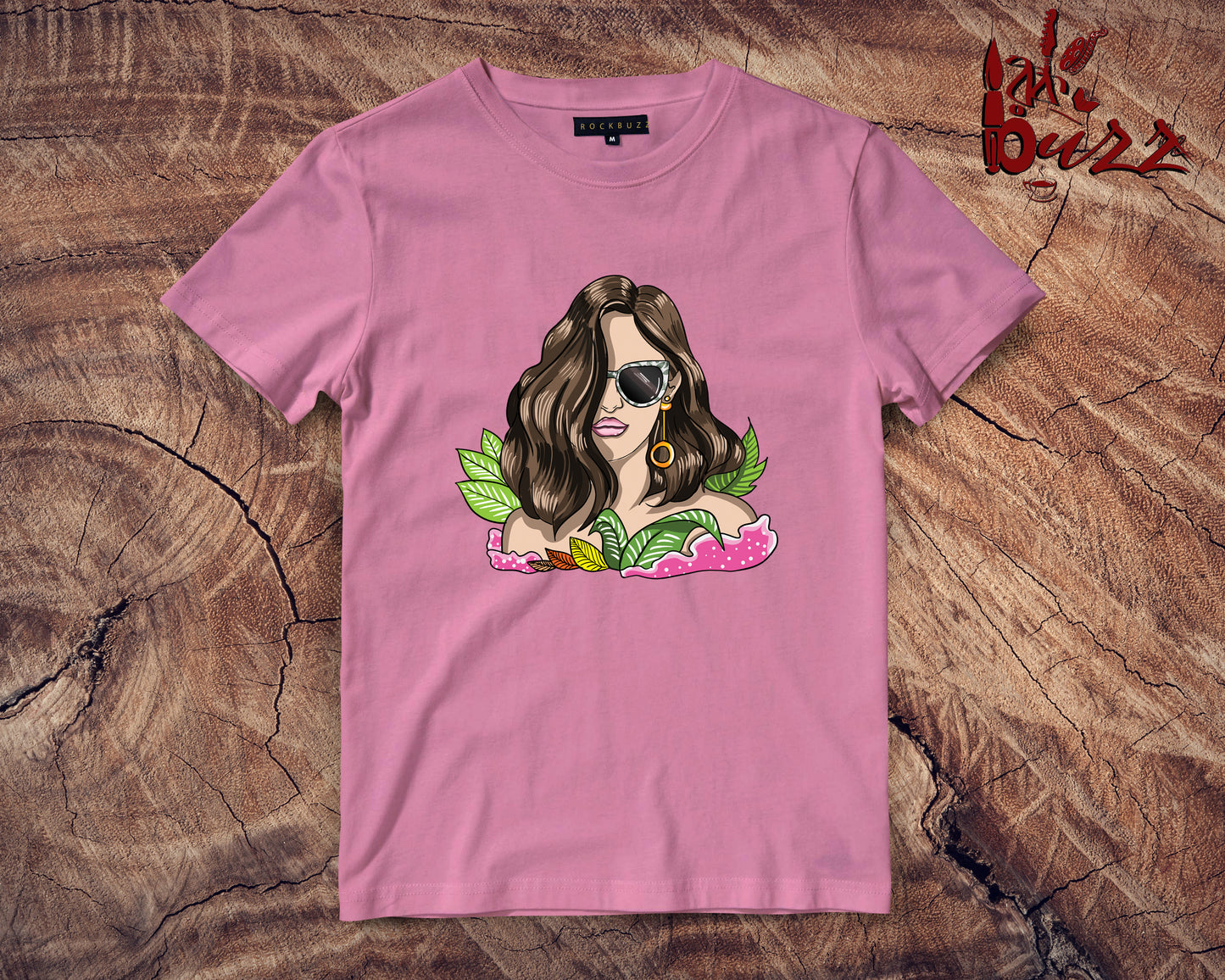 Hawai Girl printed tshirt