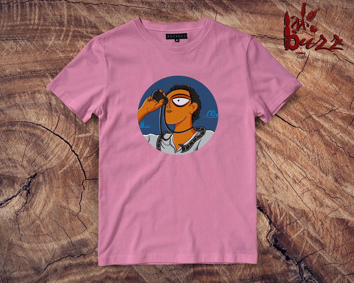 Satyajit Ray printed tshirt (Copy)