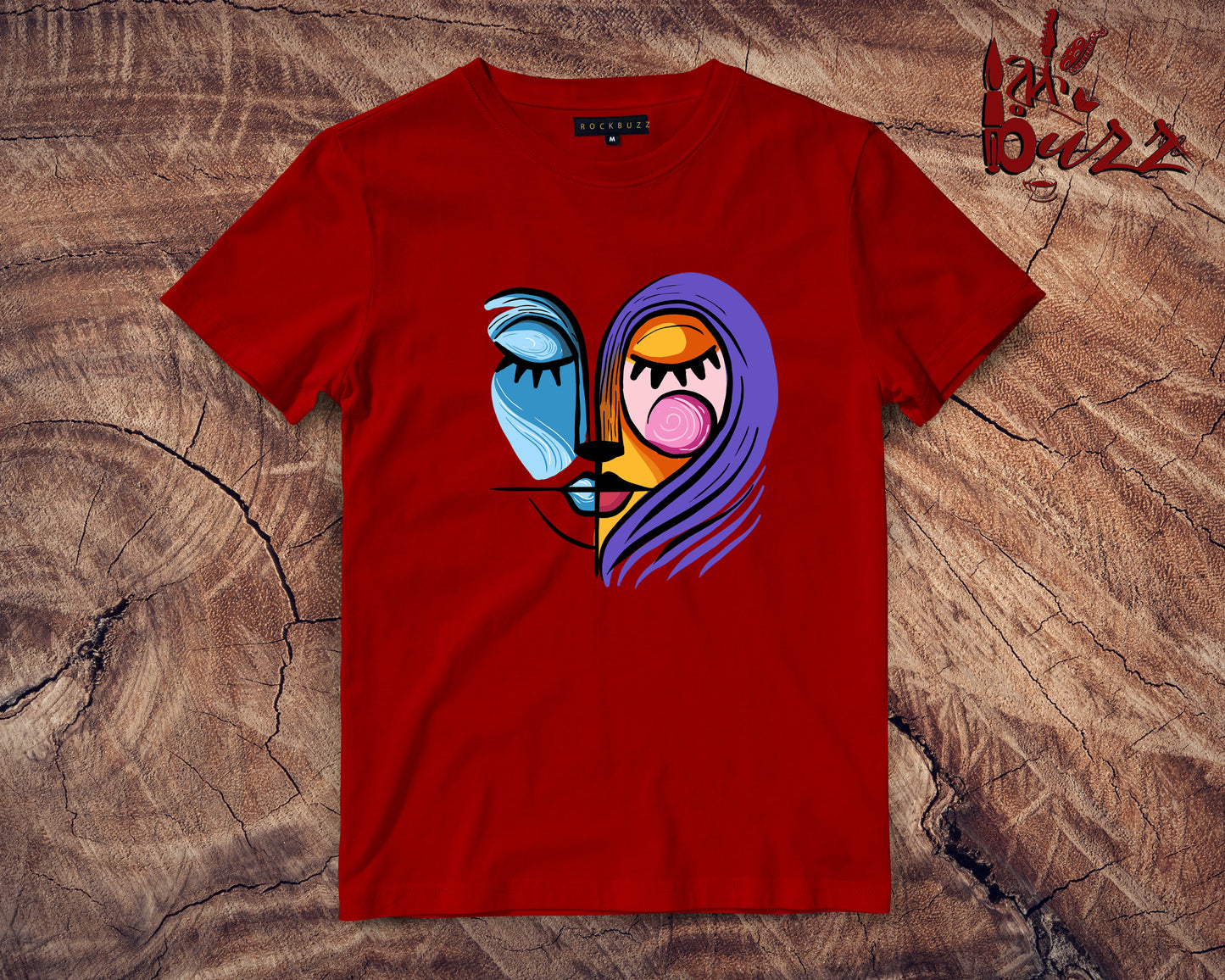 Face Abstract deisgn T- shirt
