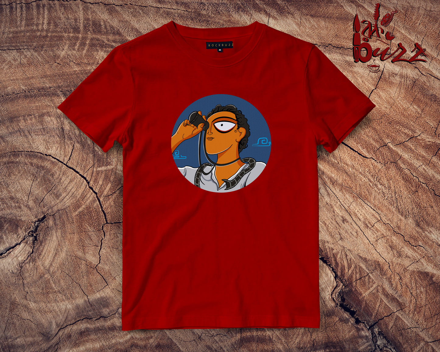 Satyajit Ray printed tshirt (Copy)