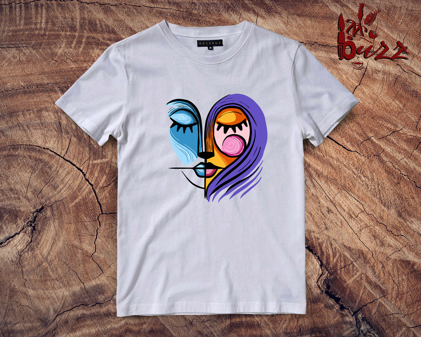 Face Abstract deisgn T- shirt