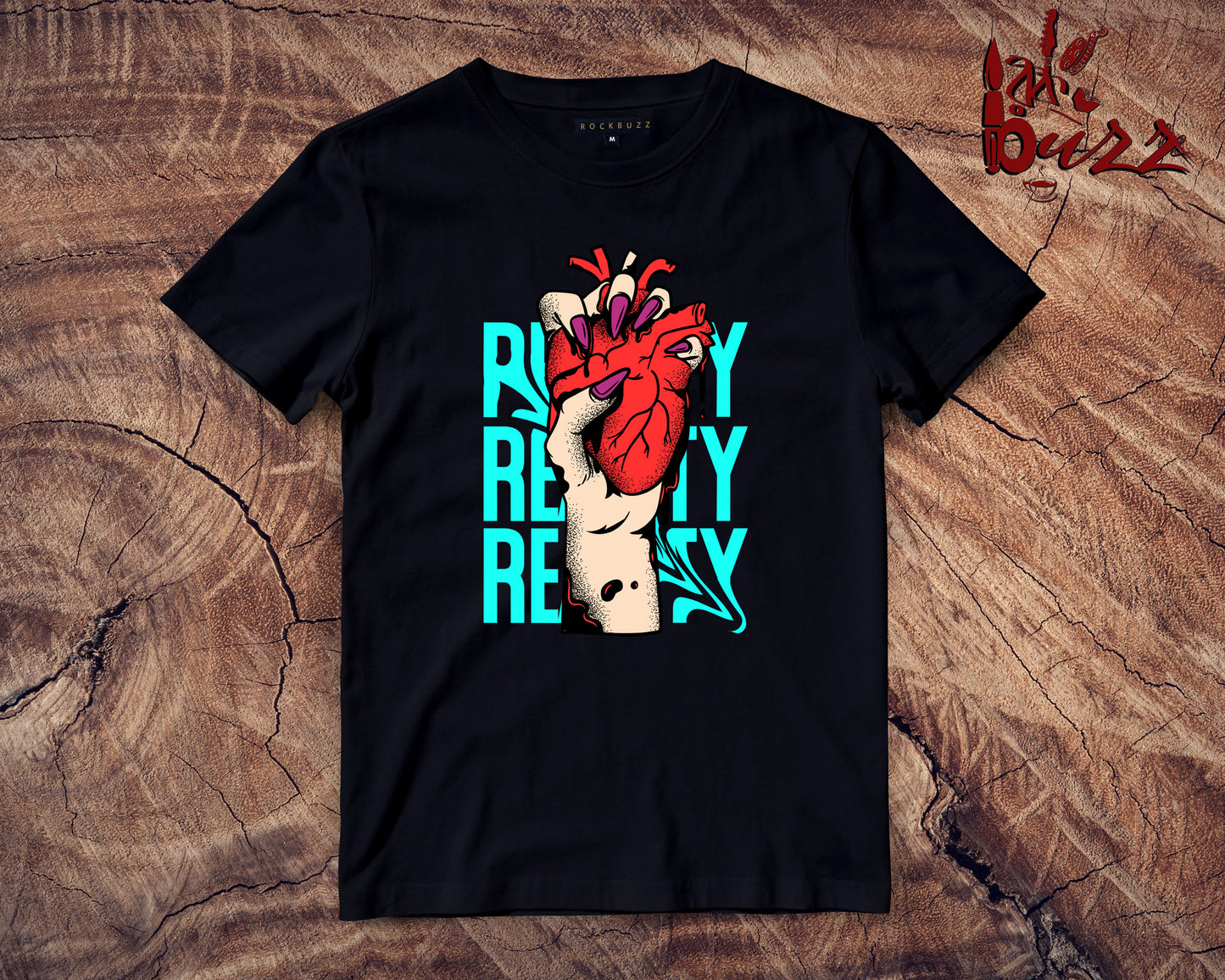 Reality captioned Tshirt