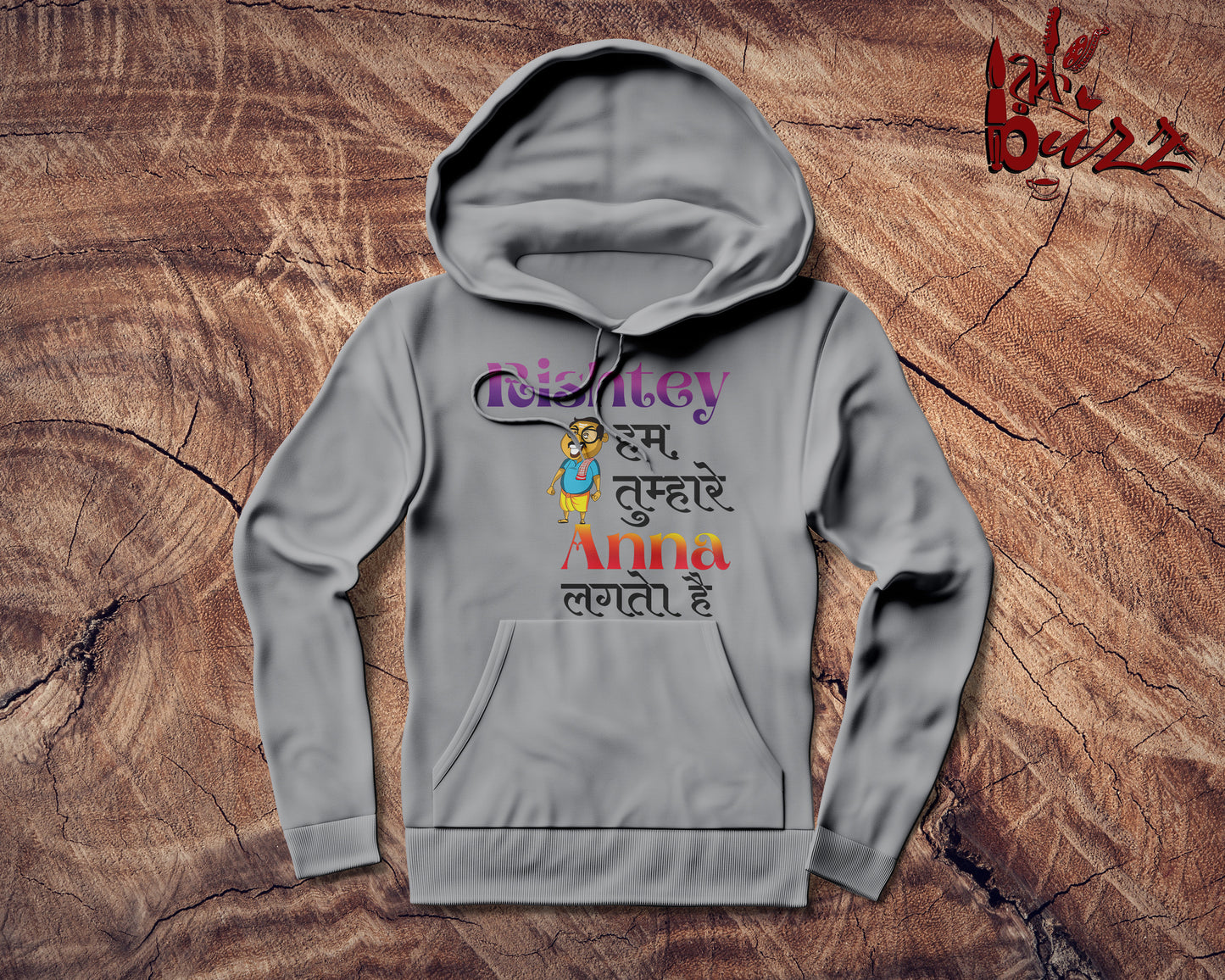 Anna captioned printed Hoodies