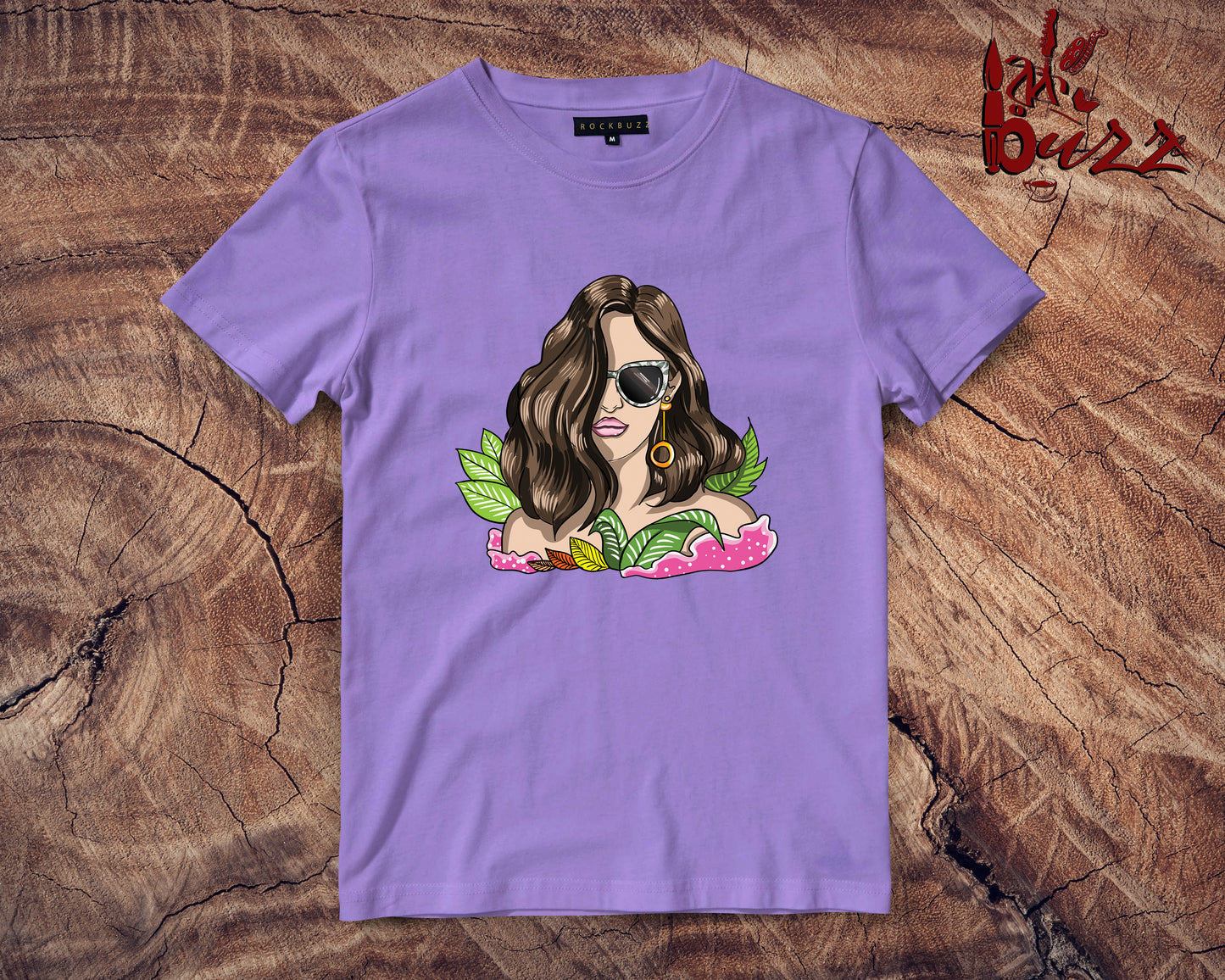 Hawai Girl printed tshirt