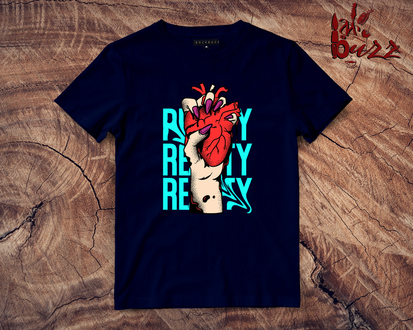 Reality captioned Tshirt