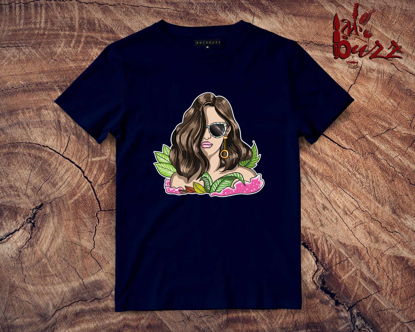 Hawai Girl printed tshirt