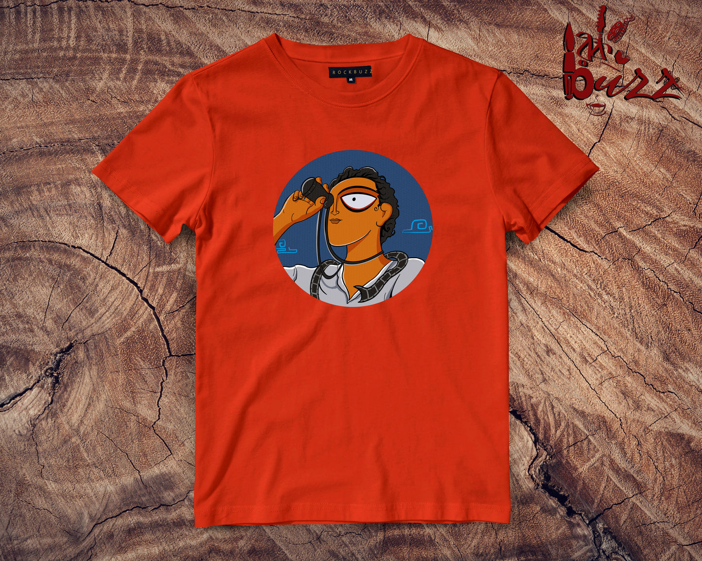 Satyajit Ray printed tshirt (Copy)