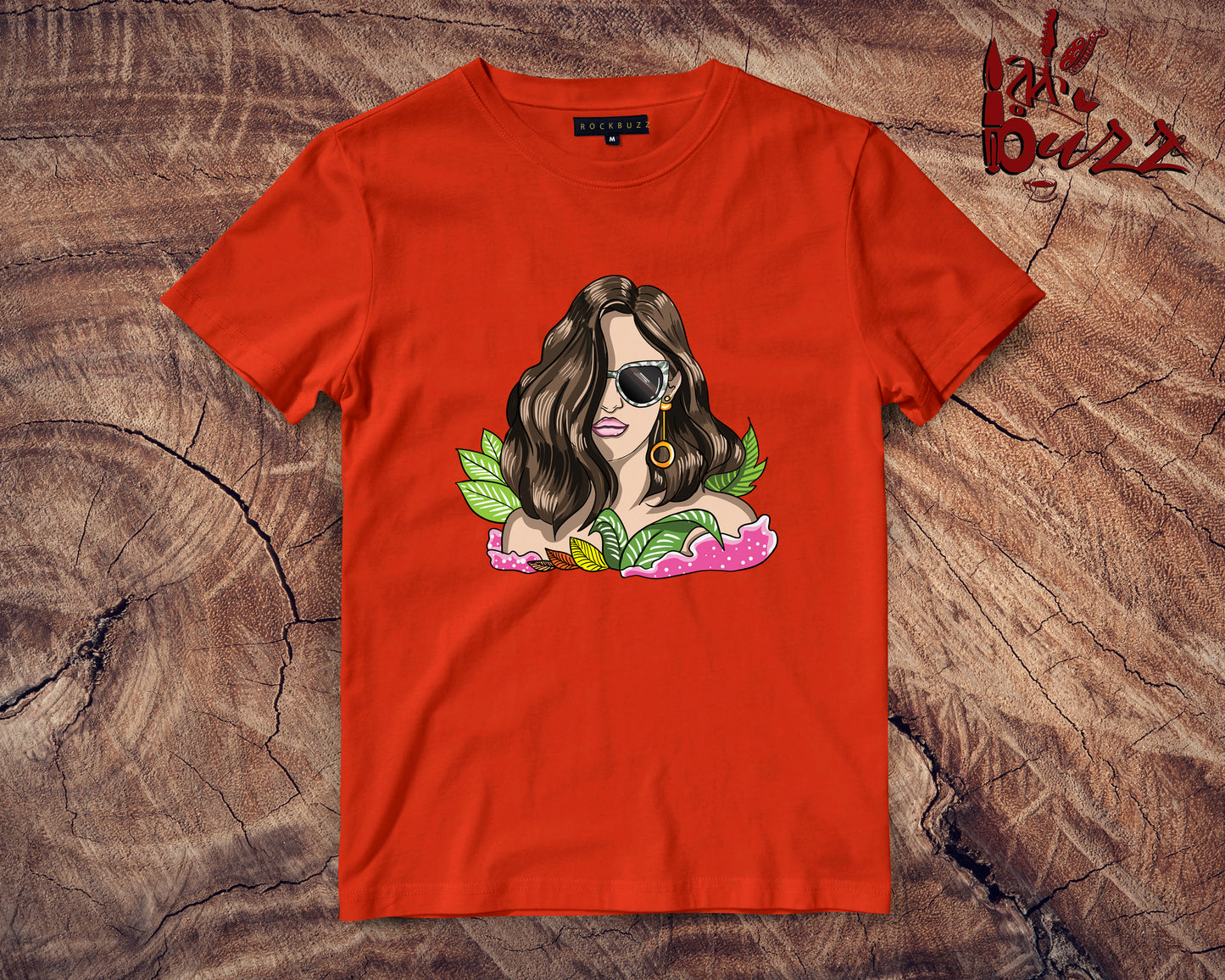 Hawai Girl printed tshirt