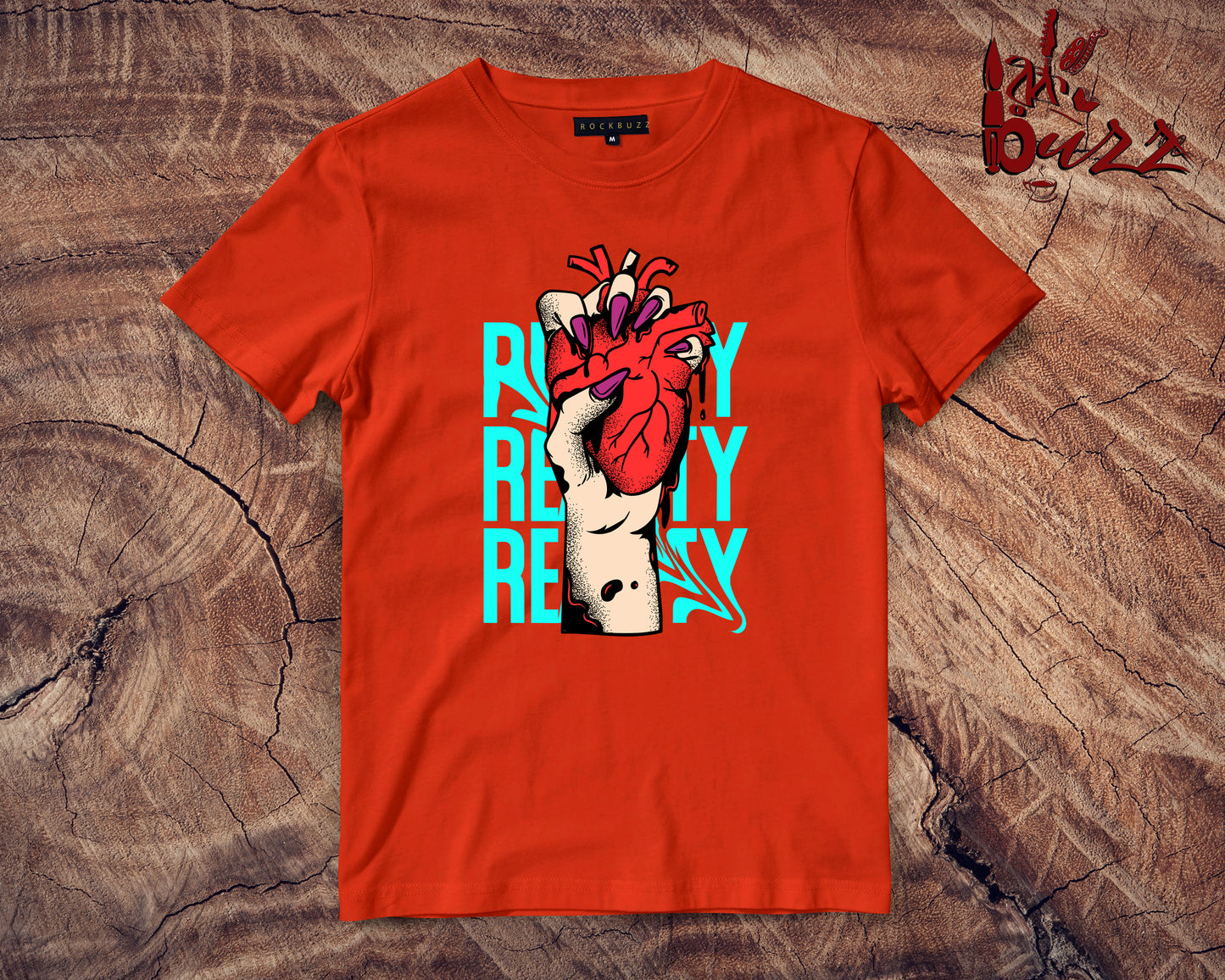 Reality captioned Tshirt