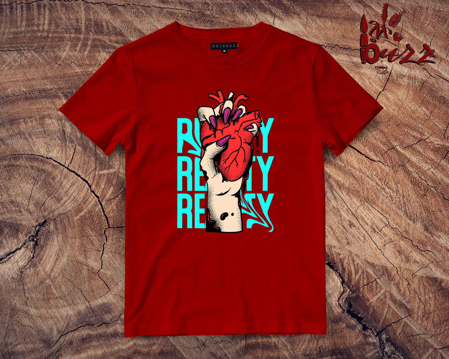 Reality captioned Tshirt