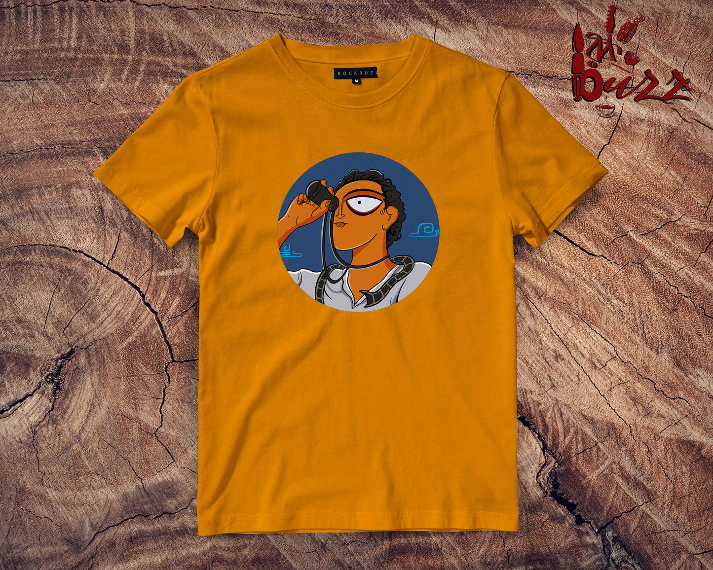 Satyajit Ray printed tshirt (Copy)