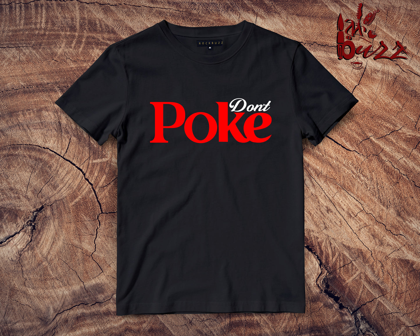 Dont poke captioned Tshirt