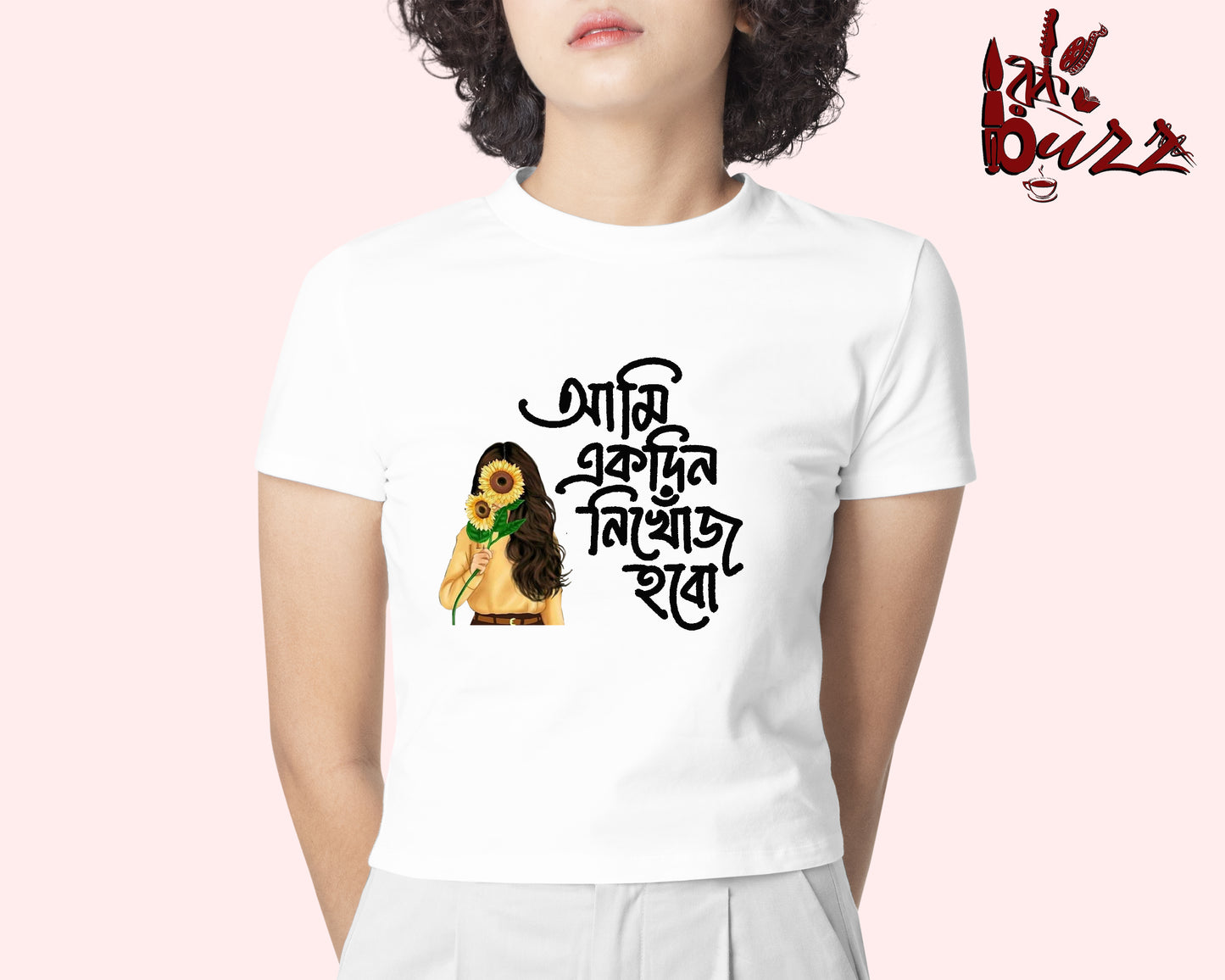 Crop top - Nikhoj printed Bengali women top