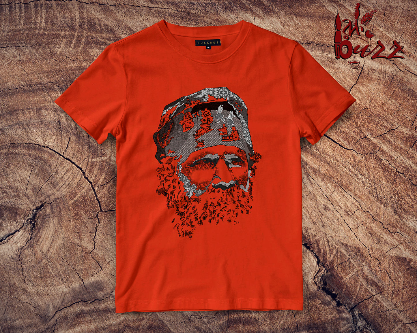 RabindraNath Tagore printed Bengali printed Tshirt