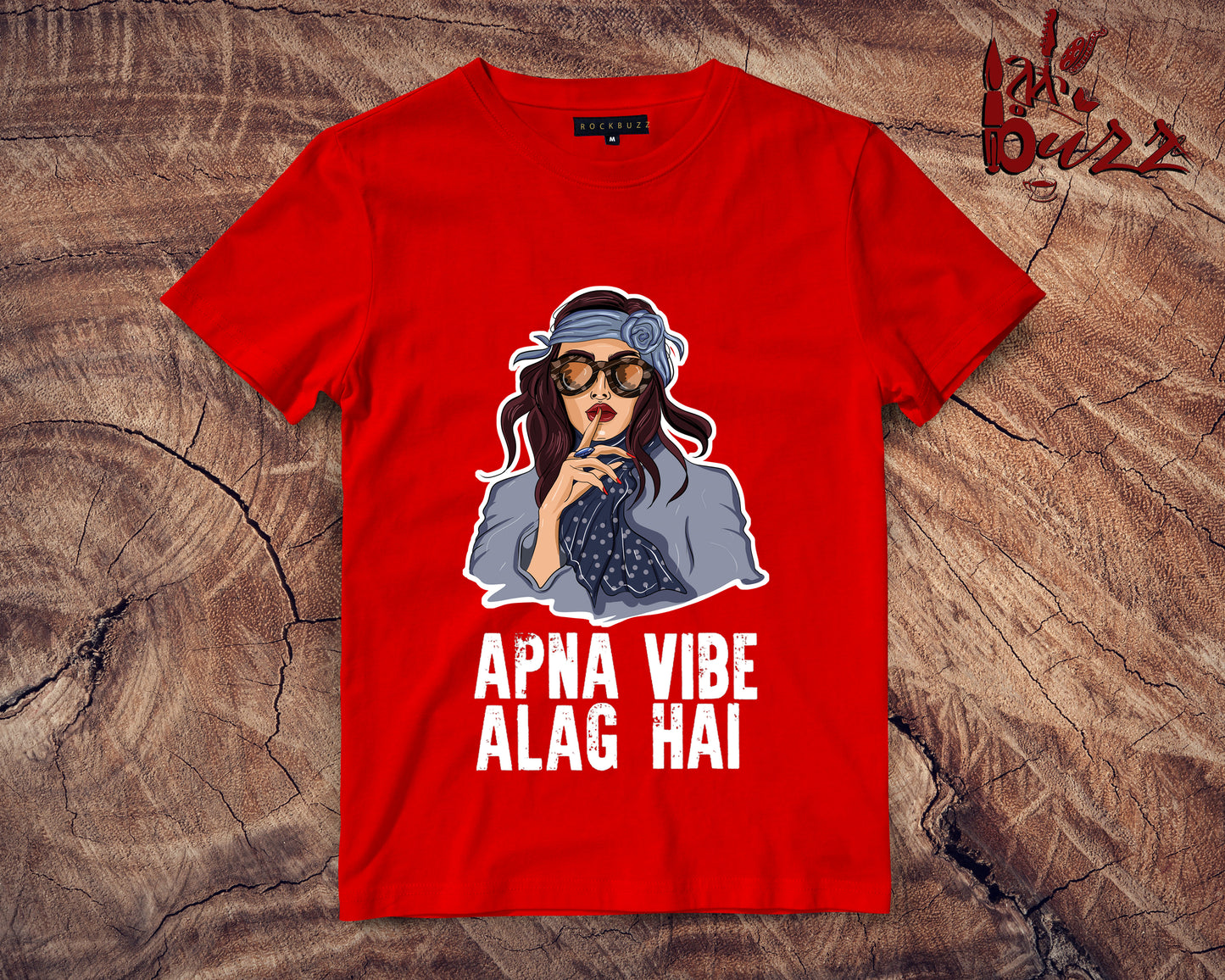 Swag girl Chup Kar captioned Tshirt