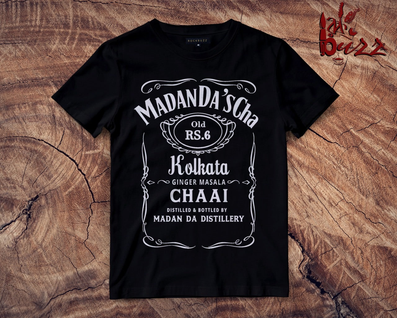 Cha of Kolkata printed tshirt