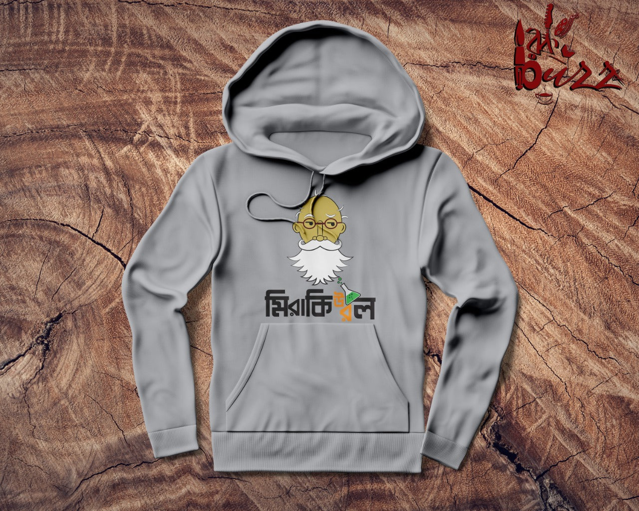 Shonku mirakeul Bengali captioned Hoodies