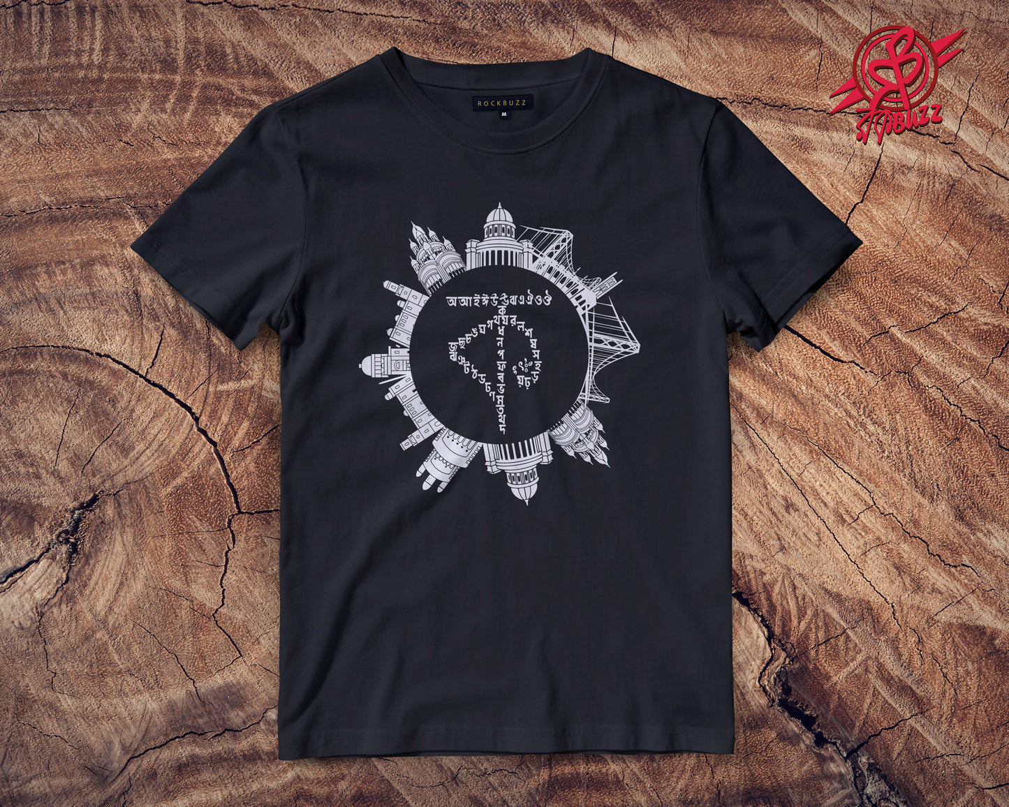 Men printed captioned t-shirt Online