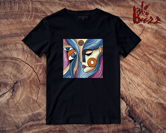 Girl Abstract deisgn T- shirt