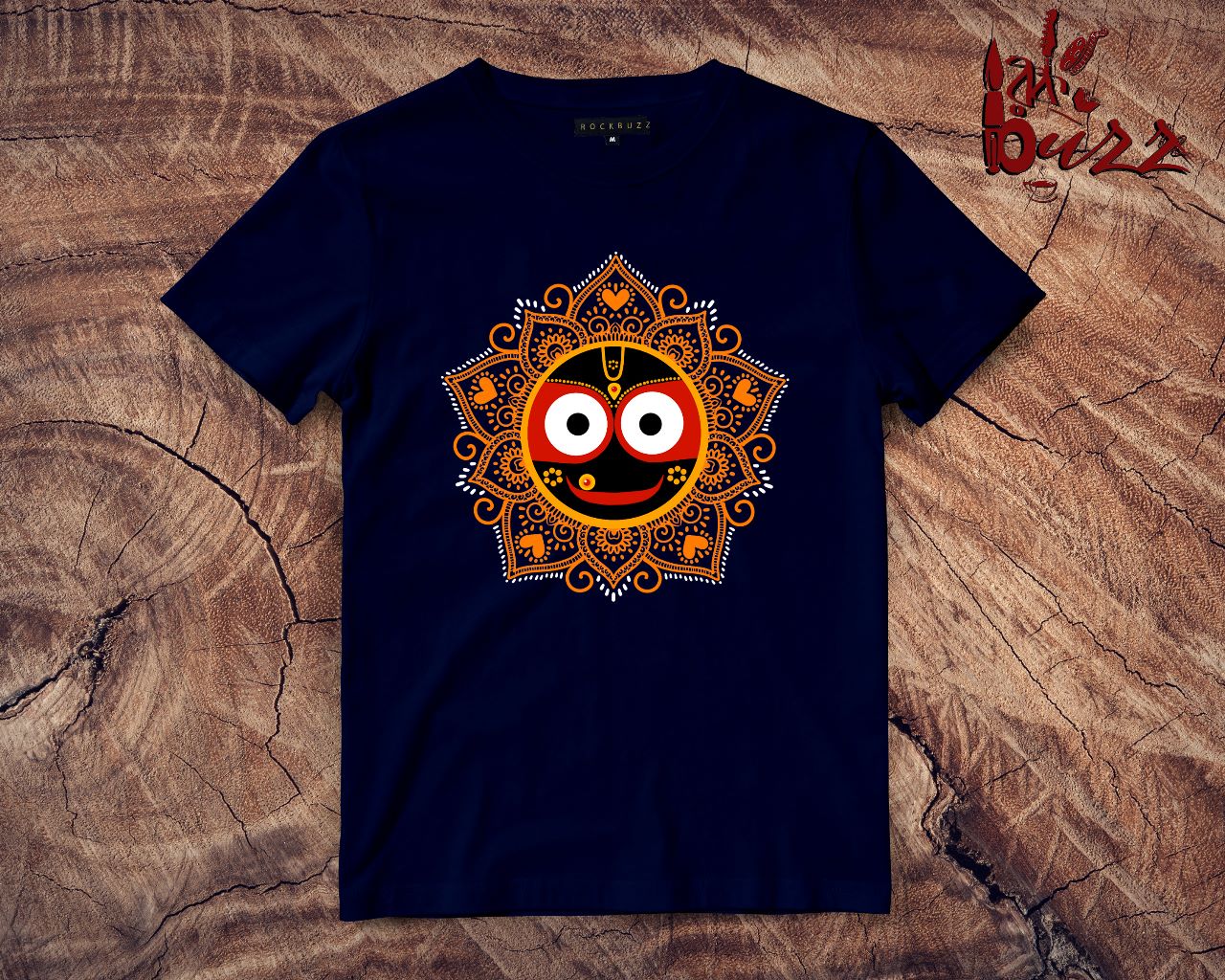 Jai Jagannath printed tshirt