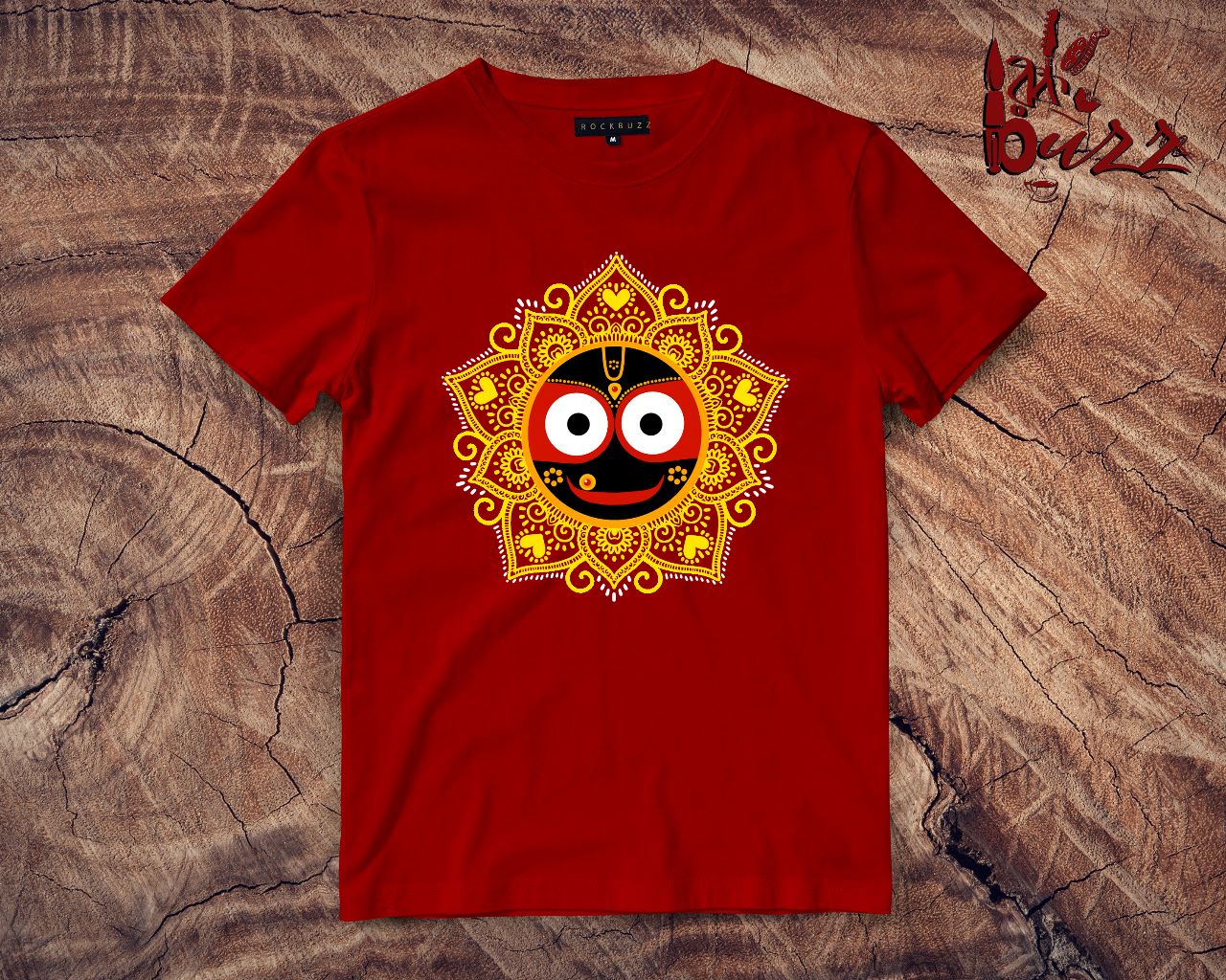 Jai Jagannath printed tshirt