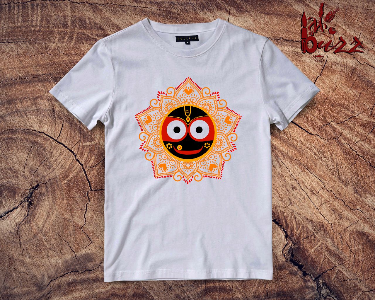 Jai Jagannath printed tshirt