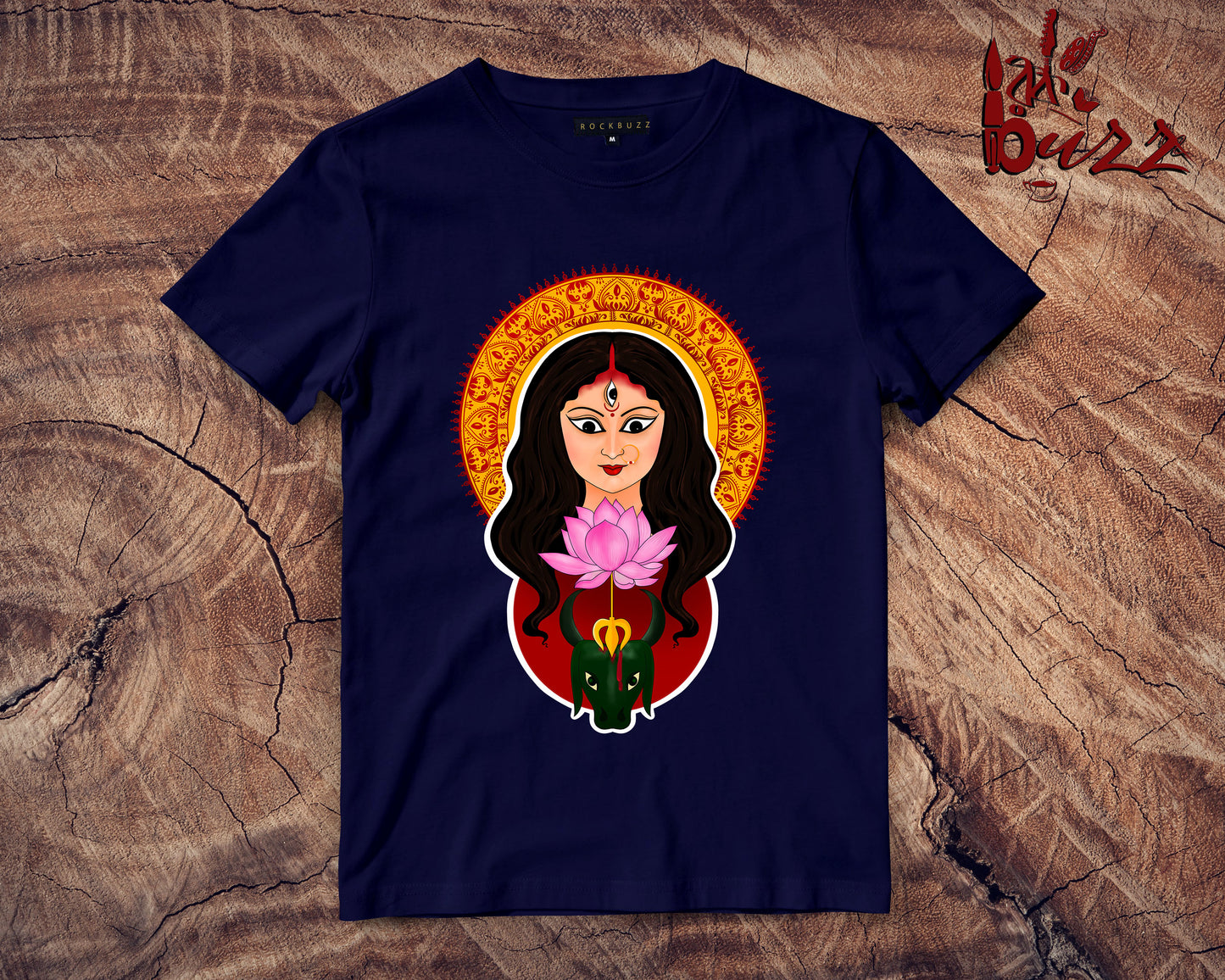 MohishasuraMordini Durga printed tshirt