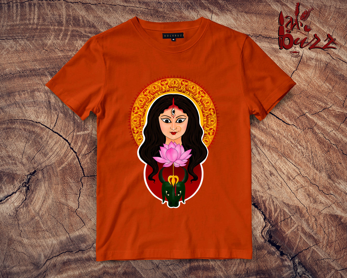 MohishasuraMordini Durga printed tshirt