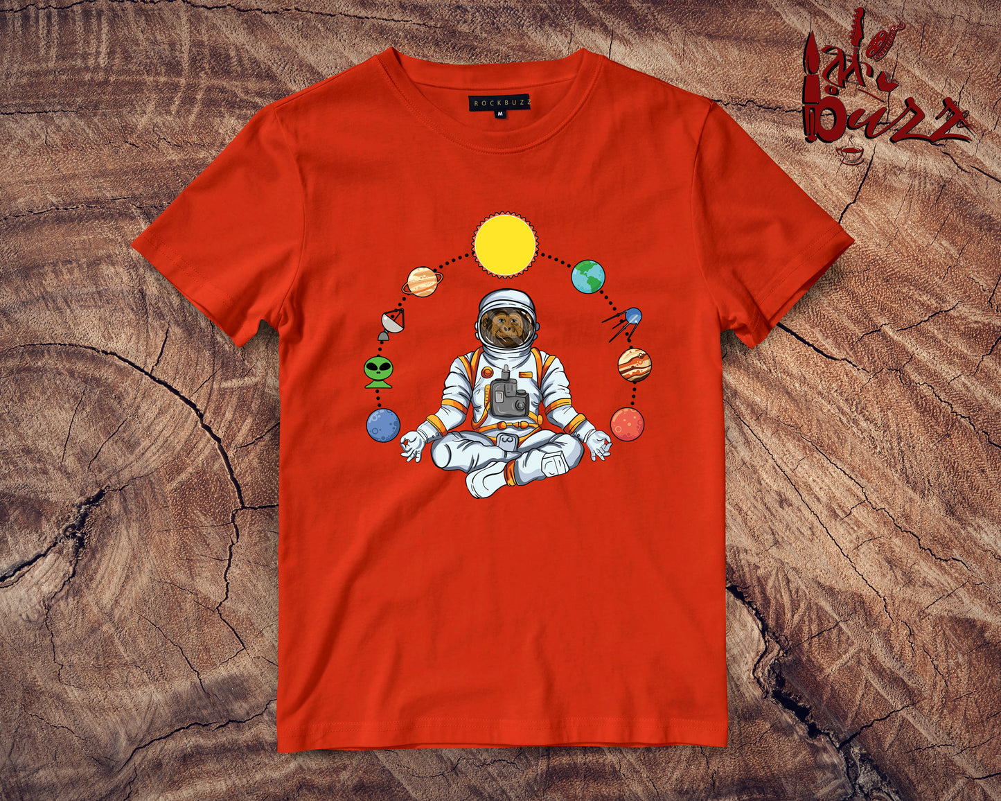 Kids - Astronaut printed Tshirt