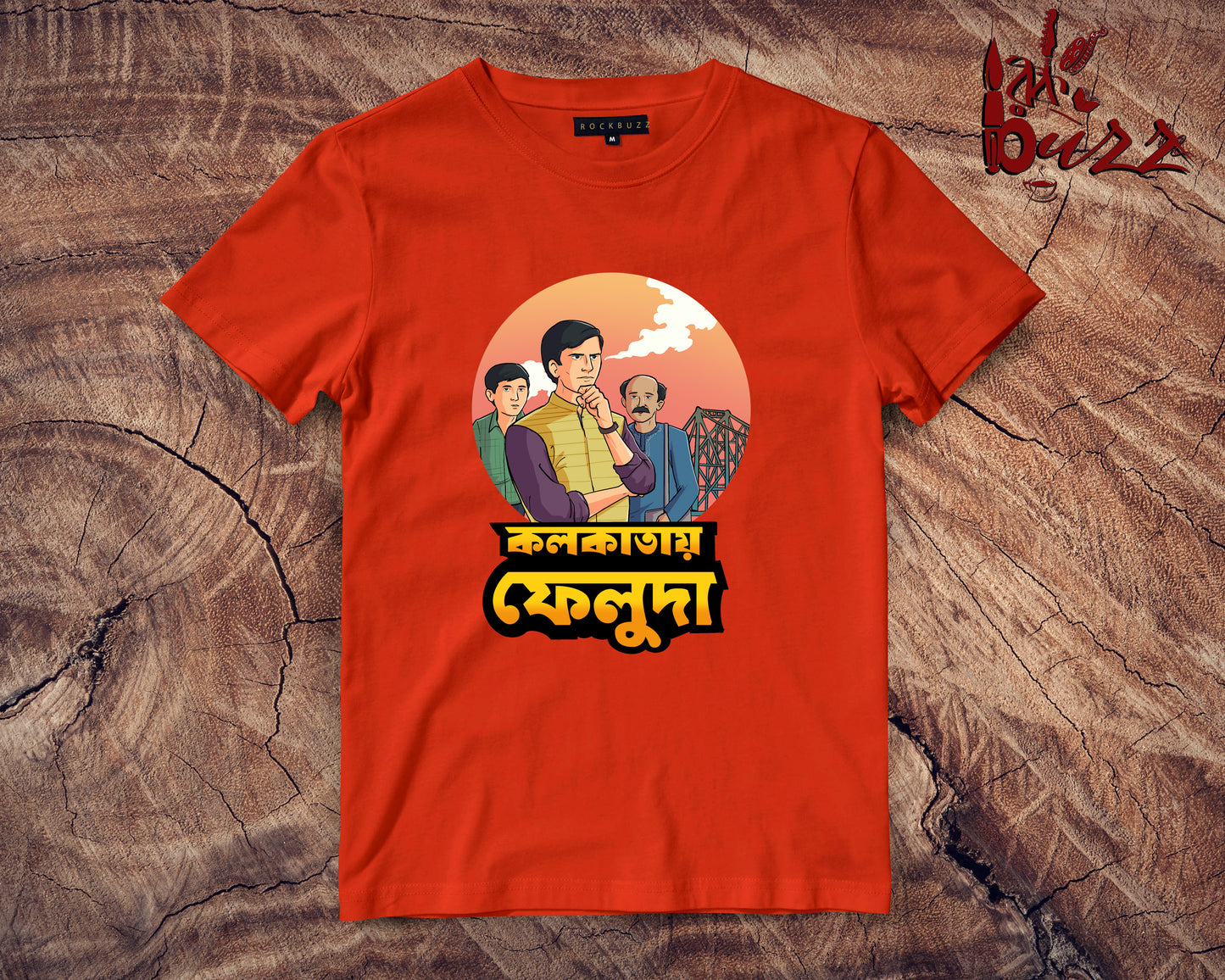 Kolkatay Feluda printed tshirt
