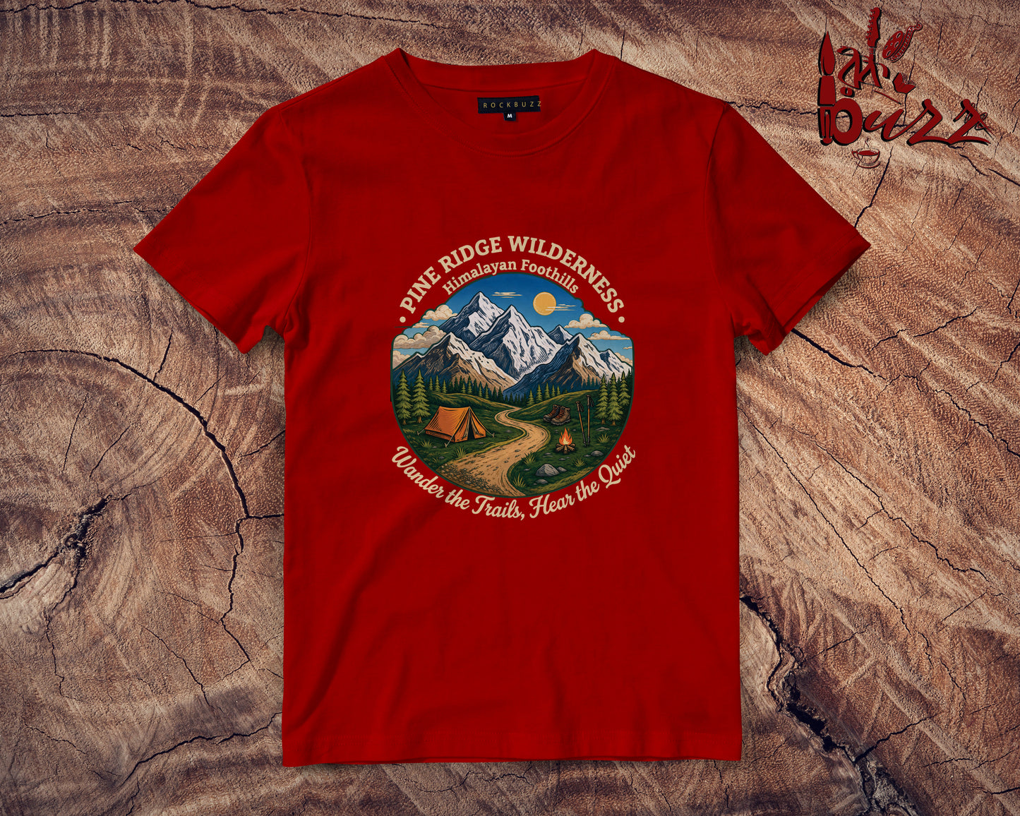 Himalayan printed tshirt