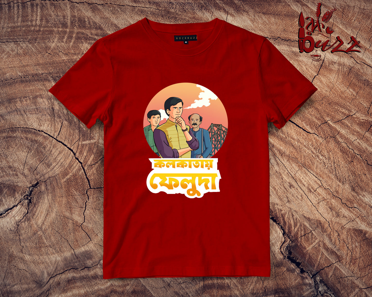 Kolkatay Feluda printed tshirt