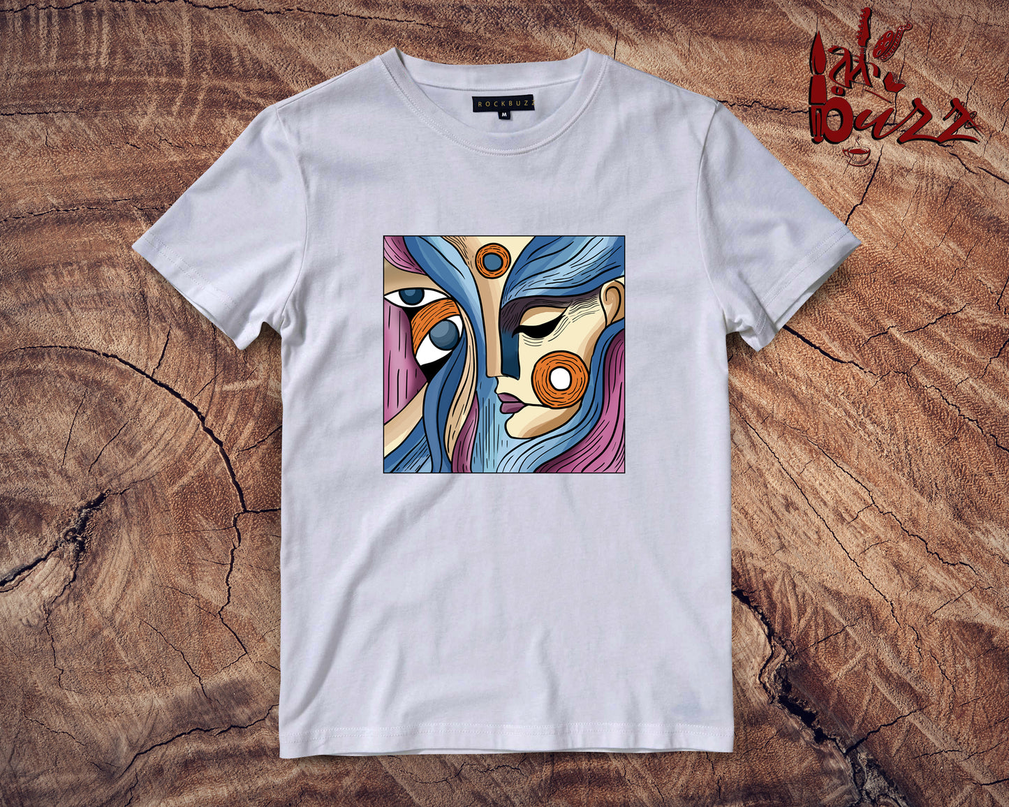 Girl Abstract deisgn T- shirt