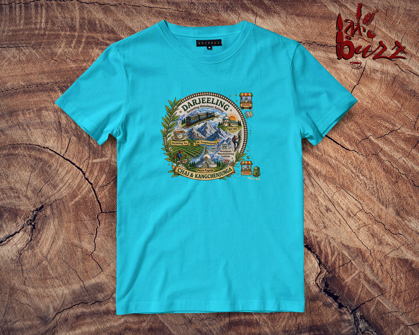 Darjeeling  printed T-shirt