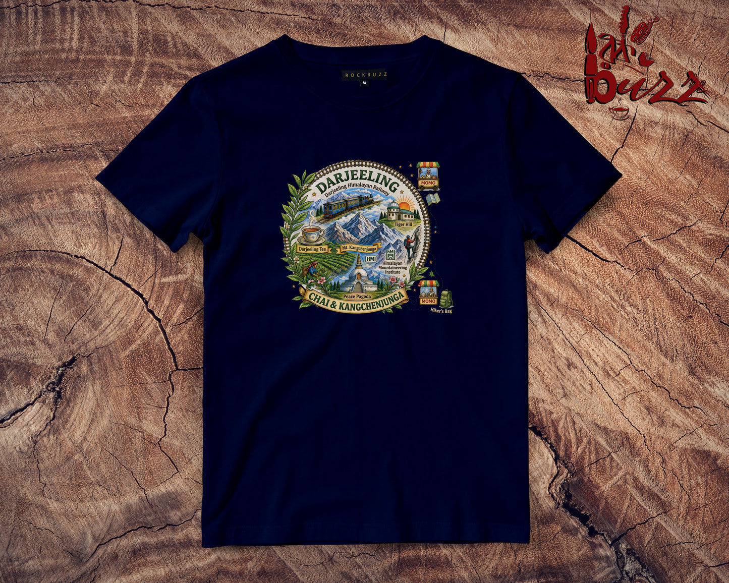 Darjeeling  printed T-shirt