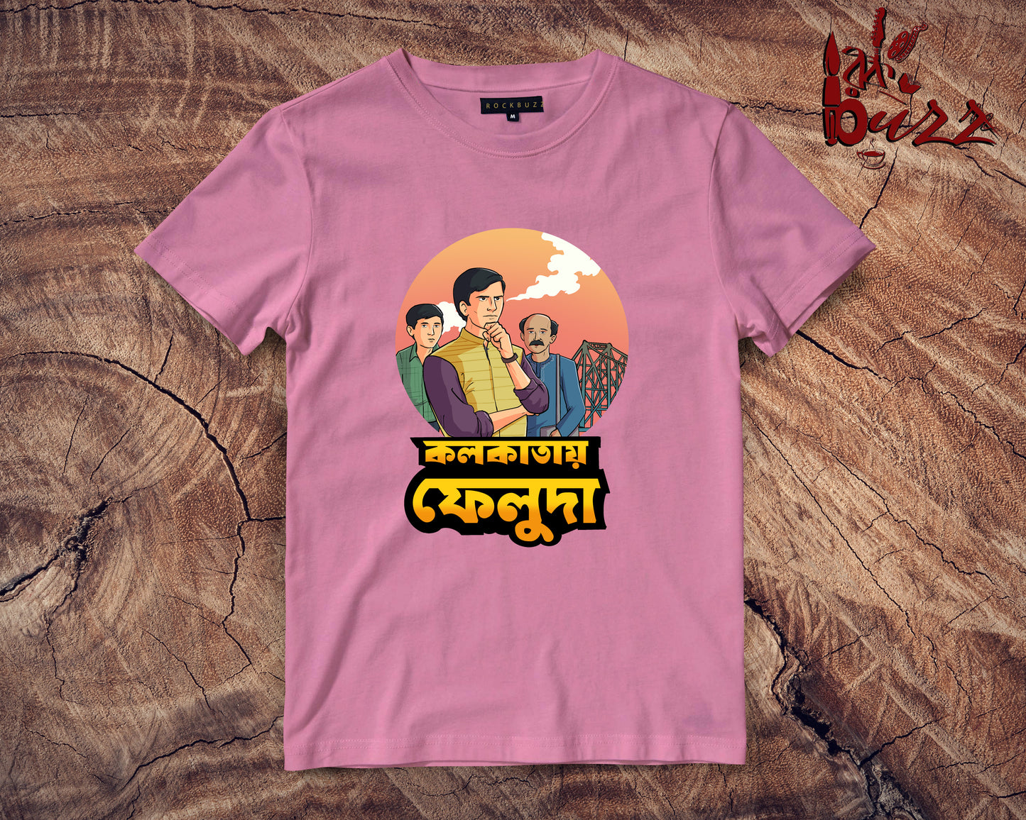 Kolkatay Feluda printed tshirt