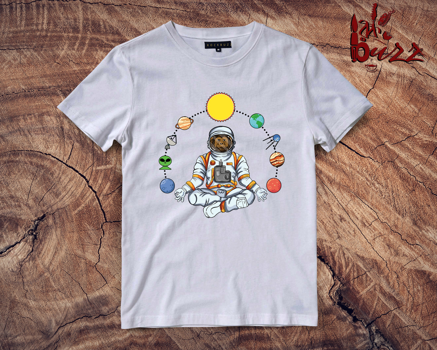 Kids - Astronaut printed Tshirt